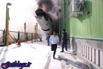 عکس + آتش‌ سوزی یک هواپیما در فرودگاه امام (ره)